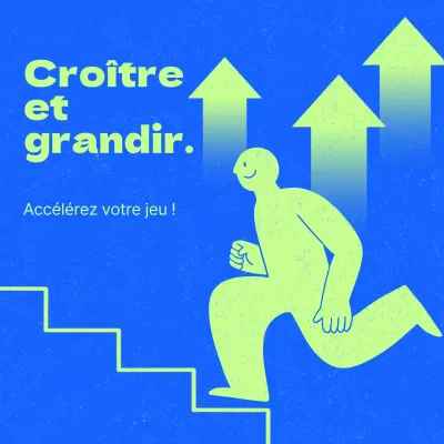 Simple Growing in Blue and Lime Green Related Posts