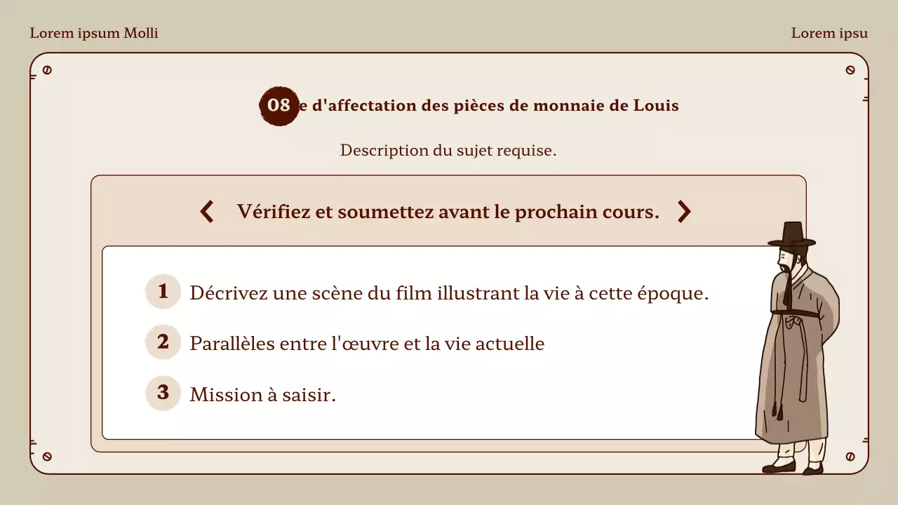 Cours de langue de la pièce de monnaie Honggil en beige et en marron