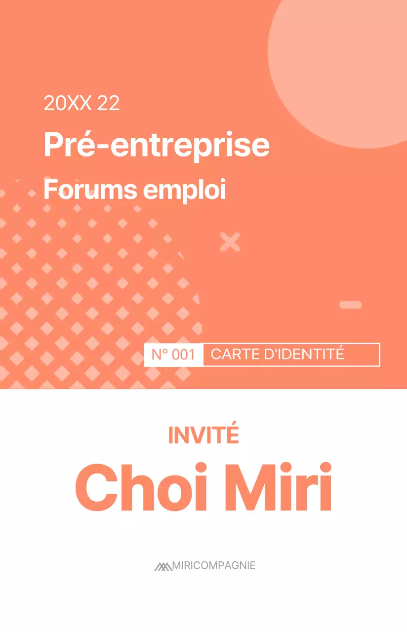 Des références simples pour les parties prenantes avec différents concepts de forme