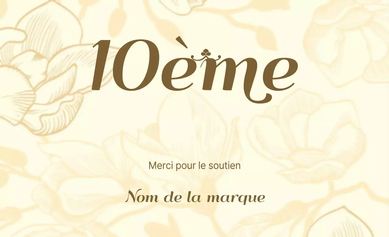 10e anniversaire