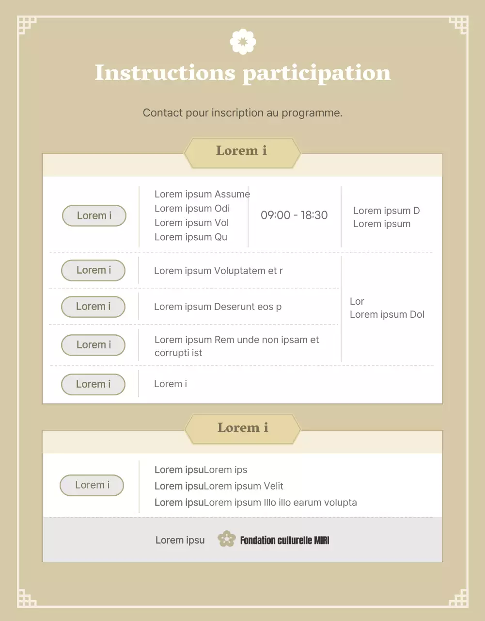 Un poster traditionnel apaisant avec une finition en porcelaine ivoire.