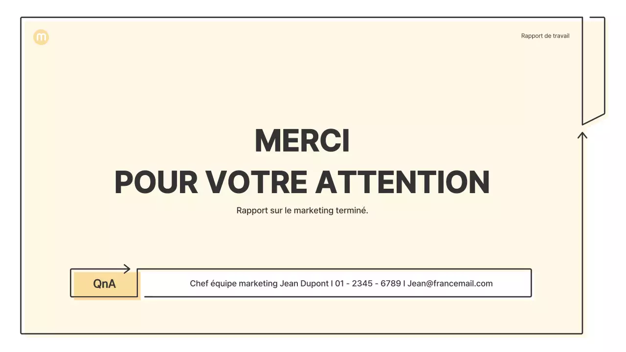 Formes ponctuelles avec flèches en jaune clair Kit de présentation d'entreprise