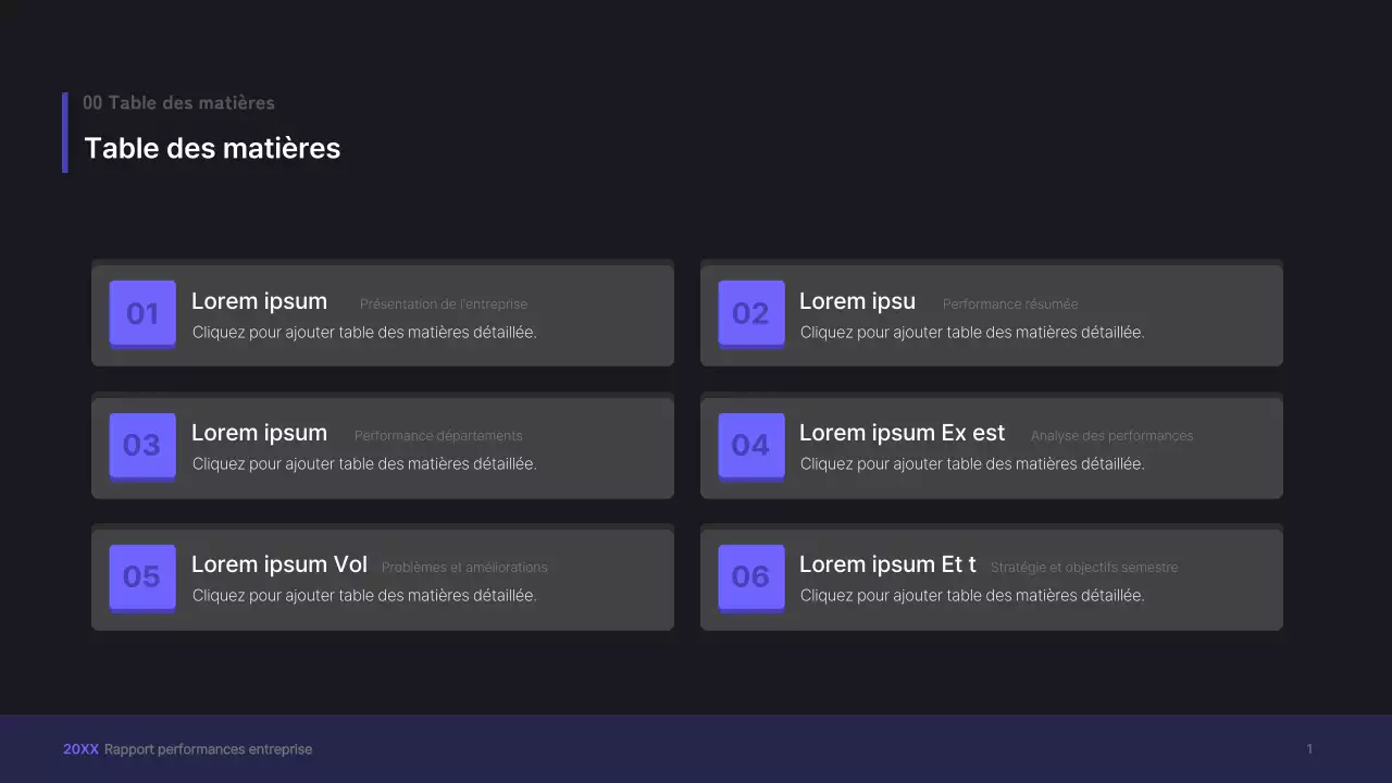 Kit de présentation d'entreprise violet, concept UI tridimensionnel