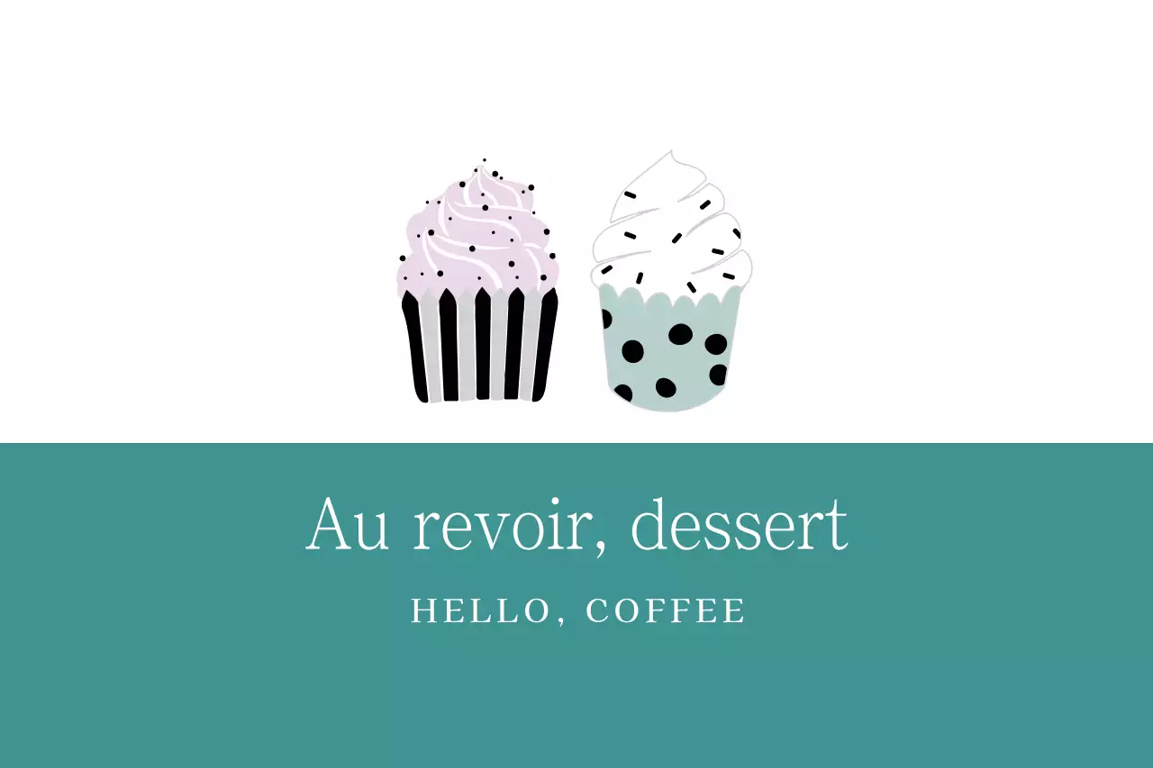 Au revoir le dessert