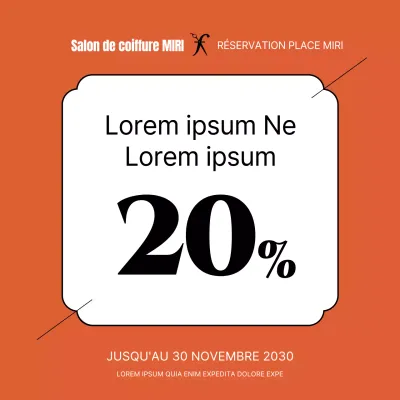 Une annonce du propriétaire de la cantine du magasin orange et ordonné