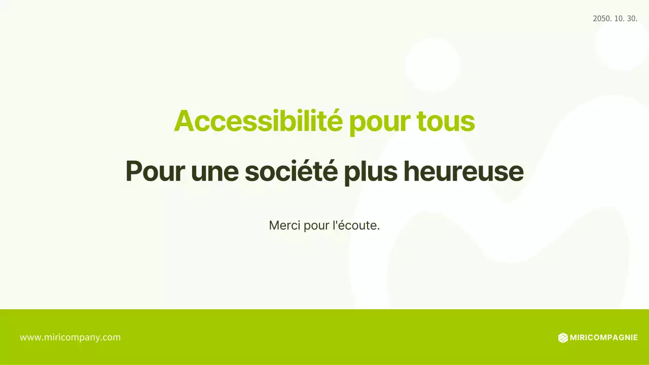 Illustration en blanc et vert lime pour sentir la sensibilisation aux handicaps sur le lieu de travail.