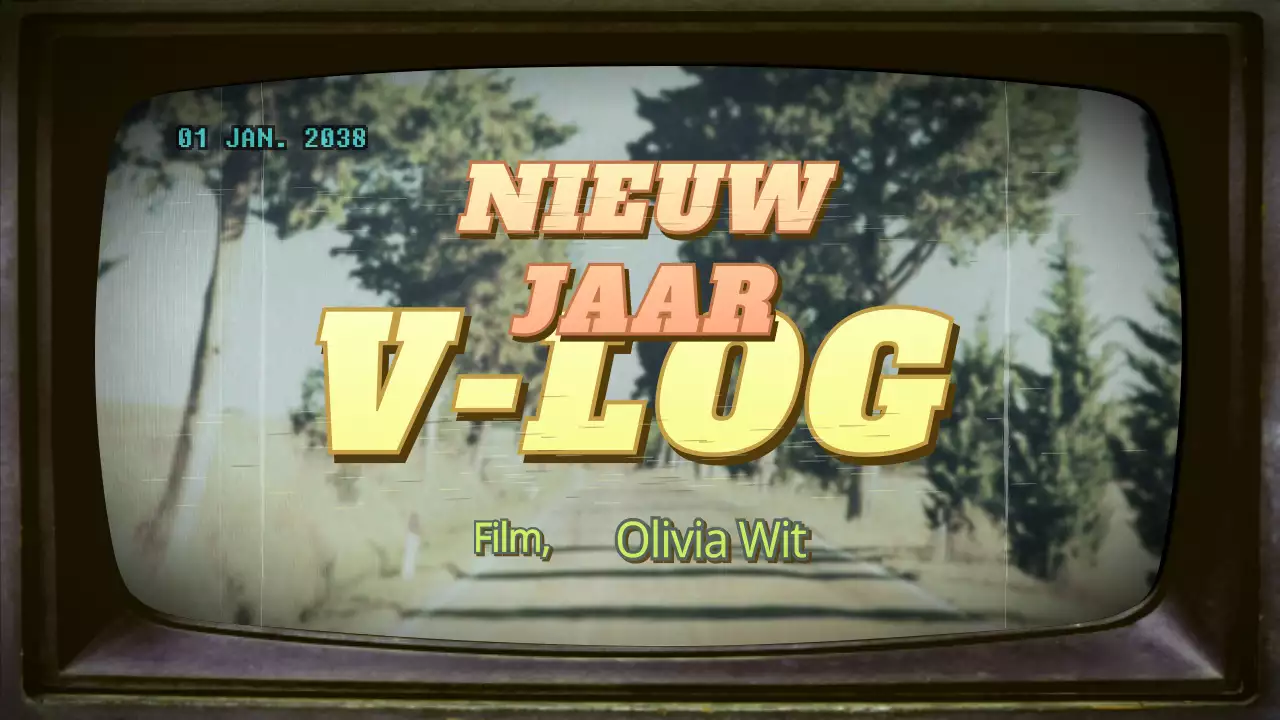 Nieuwjaarsvlog met een retro thema
