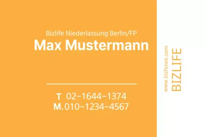 BIZLIFE Gelb