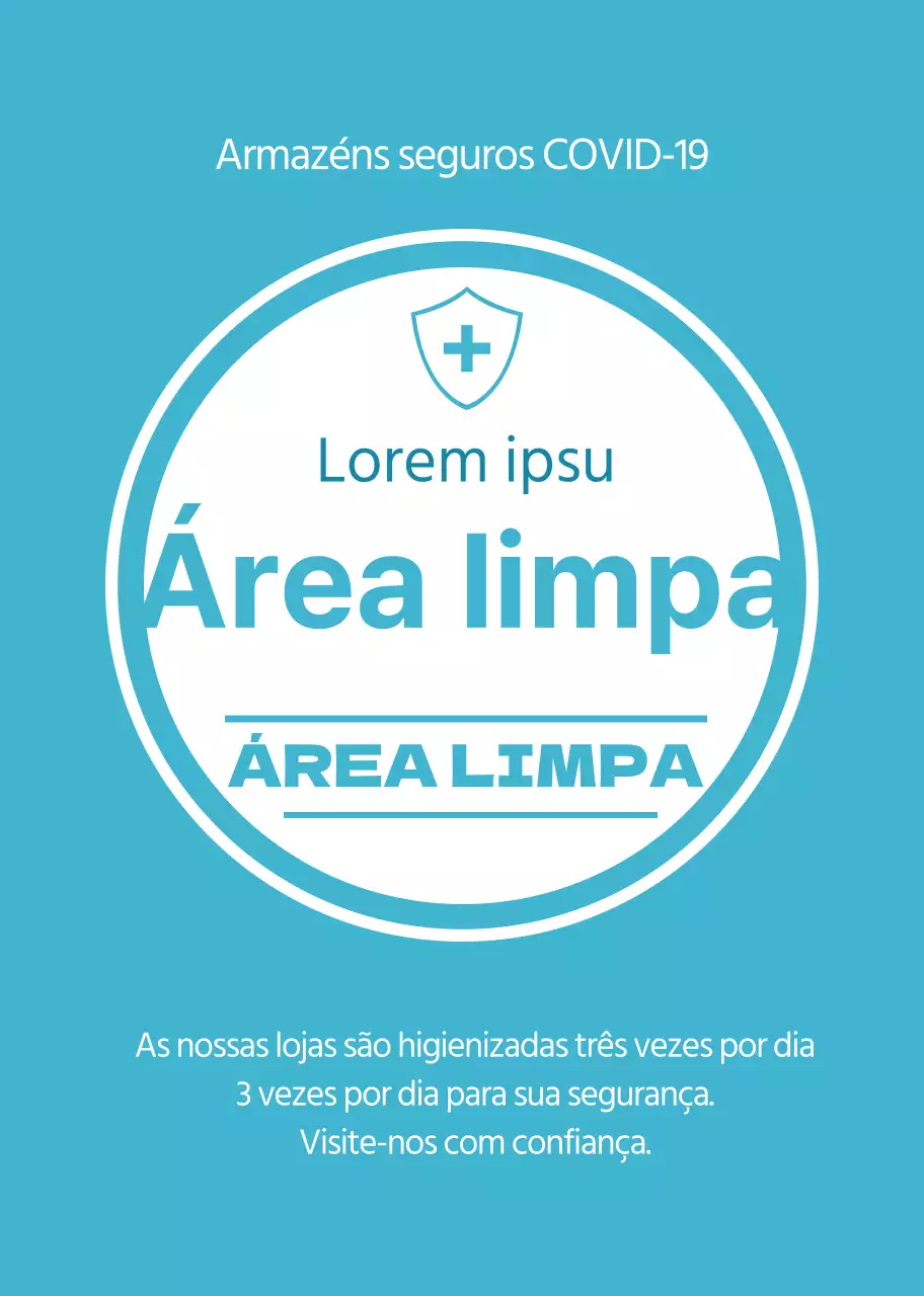 Guia para lojas azuis, limpas e seguras
