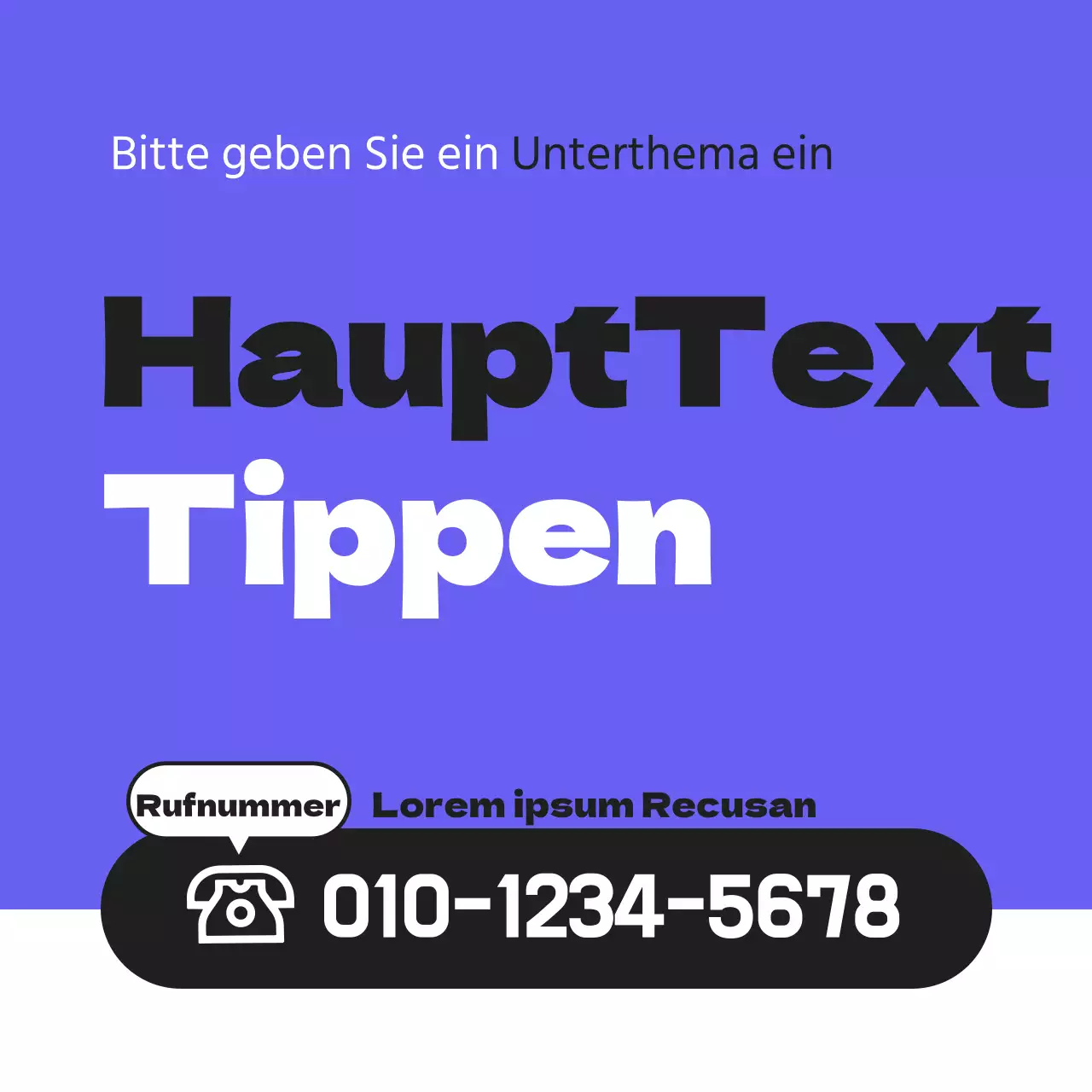 Text-Hervorhebung Design #001