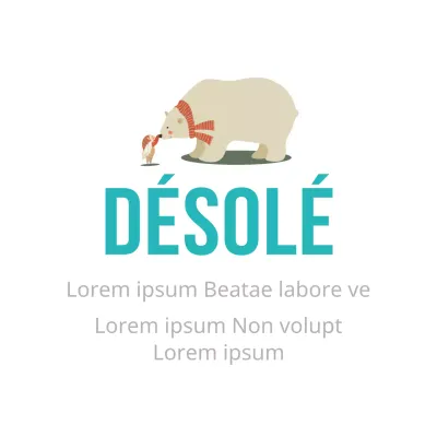 Désolé