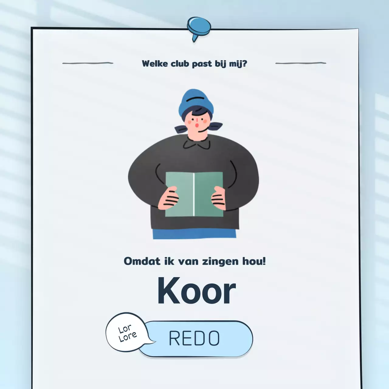 Psychologische testconcepten met leuke illustraties