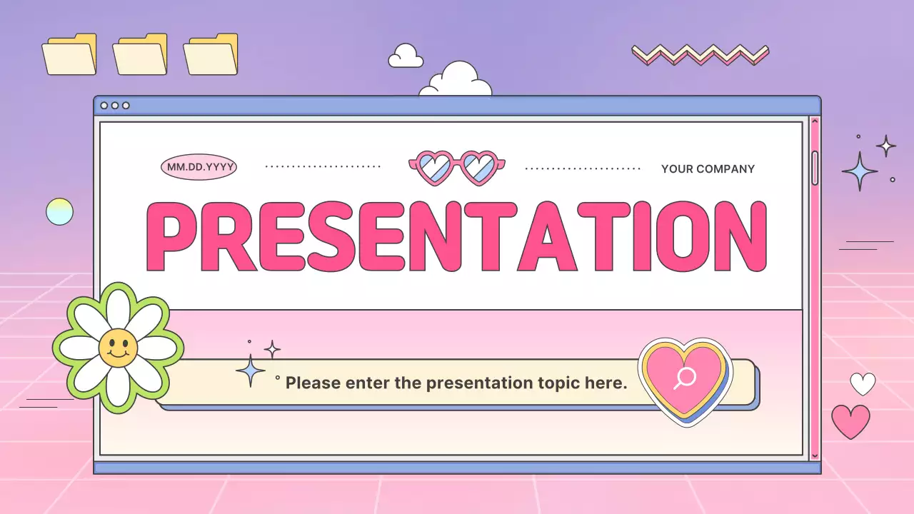 Pastel Playful Template Presentation