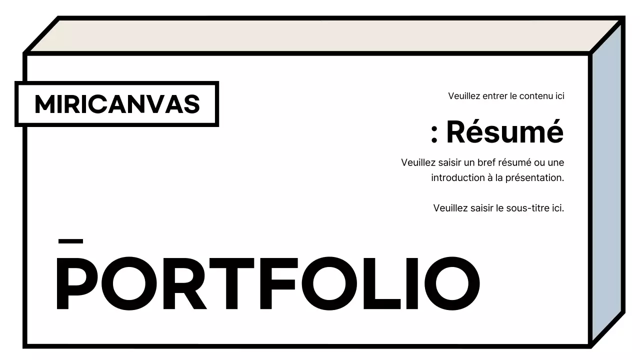 Portefeuille de boîtes