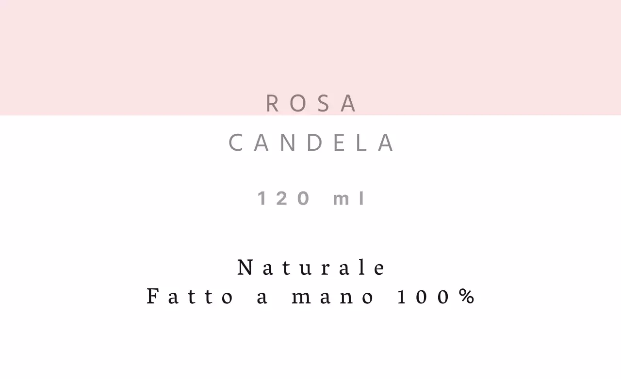 Candela alla rosa