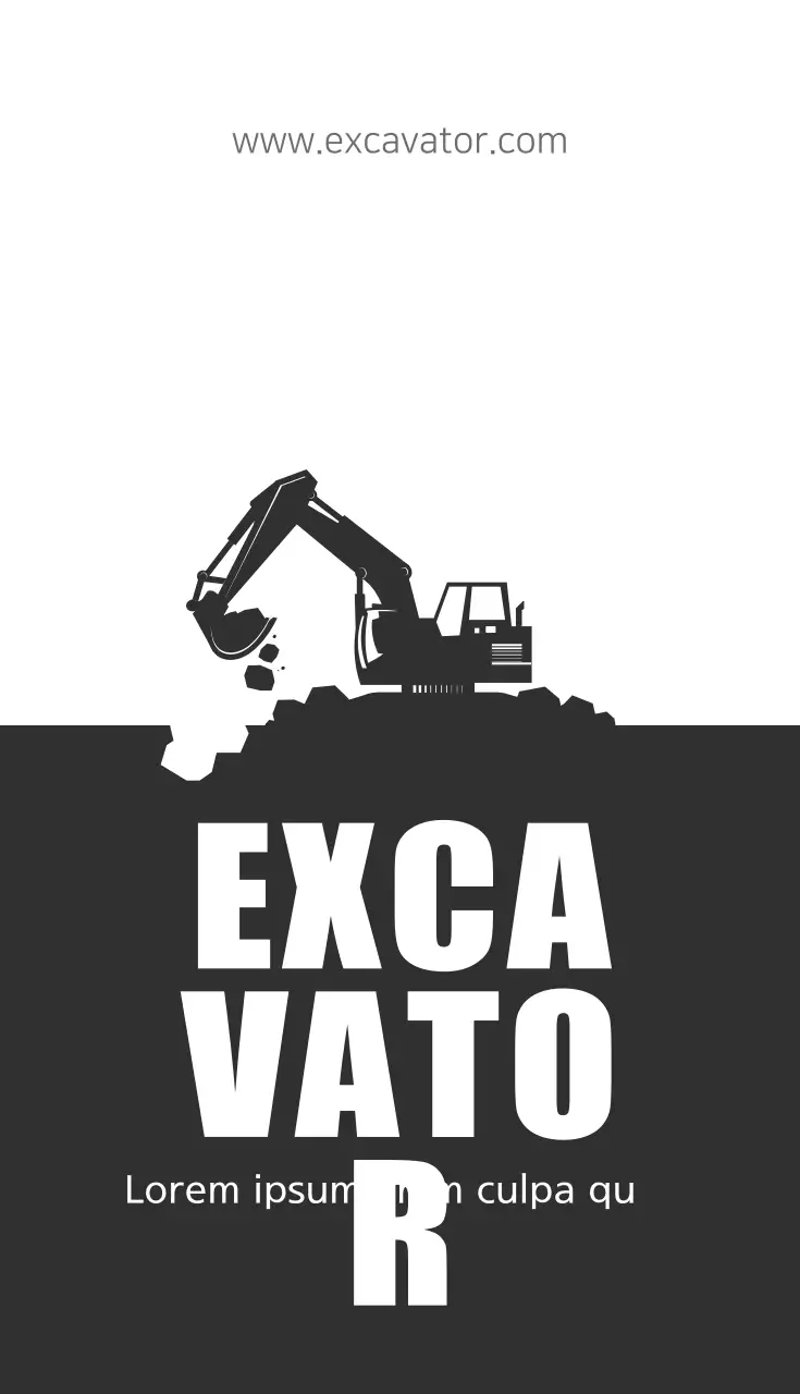 Kartu Nama Minimalis Hitam