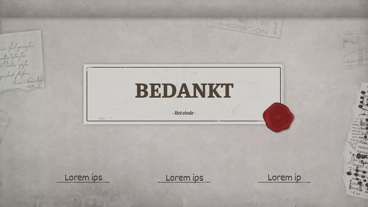 Verhalenboekpresentatie met bruin, vintage notitieboekconcept