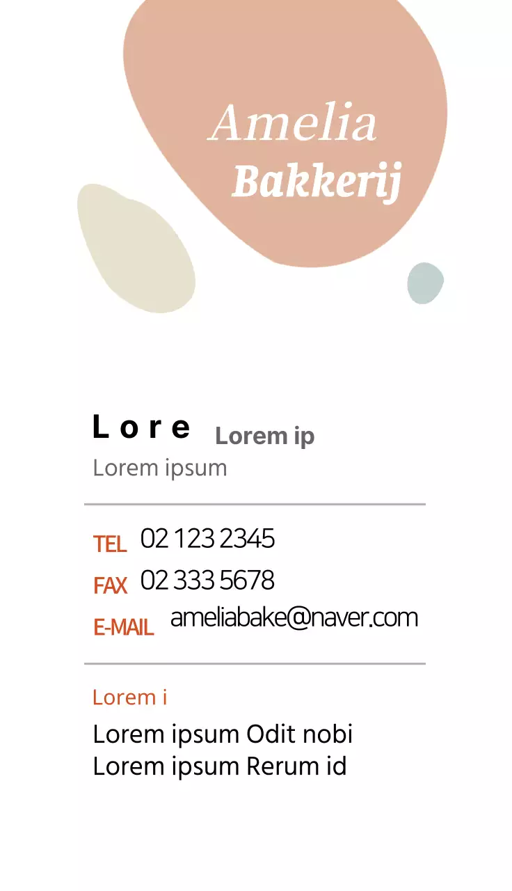 Rood Schattig Patroon Bakkerij