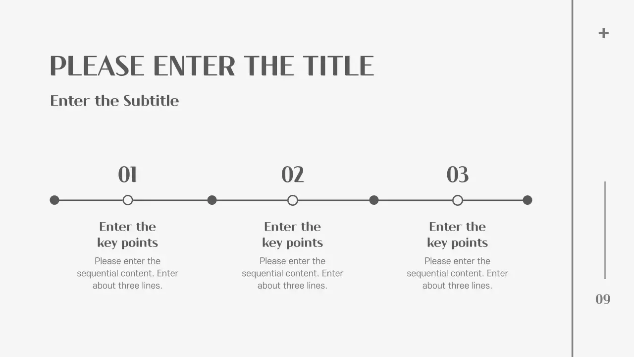 Grey Minimalist Template Presentation