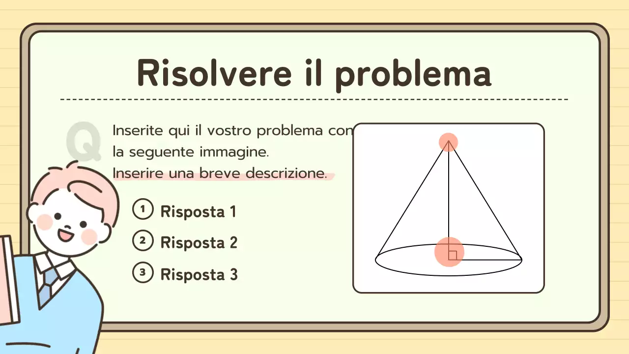 Illustrazioni simpatiche a tema lavagna pastello per l'uso in classe