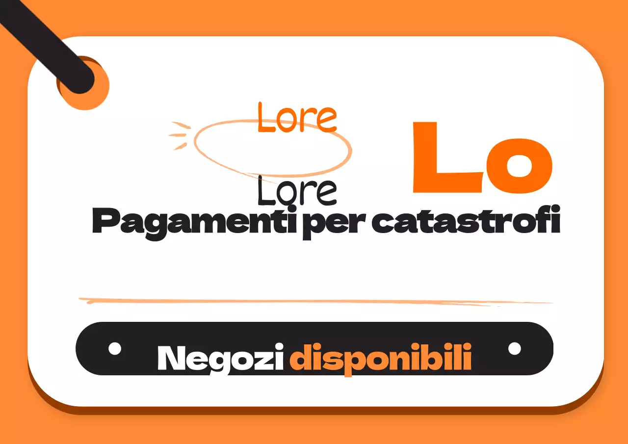 Pagamenti per catastrofi