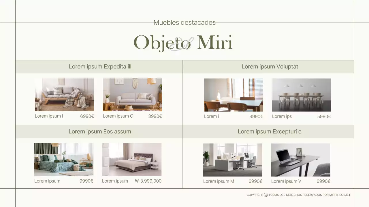 Oliva y blanco Miridovje muebles en oliva y blanco Catálogo de productos Muebles de interior Productos de temporada