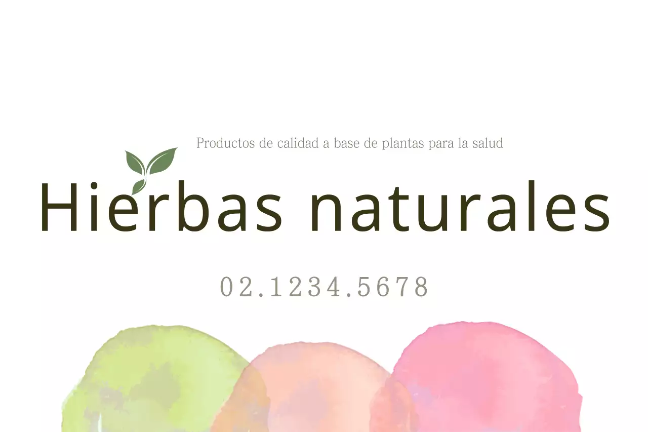 Hierbas naturales