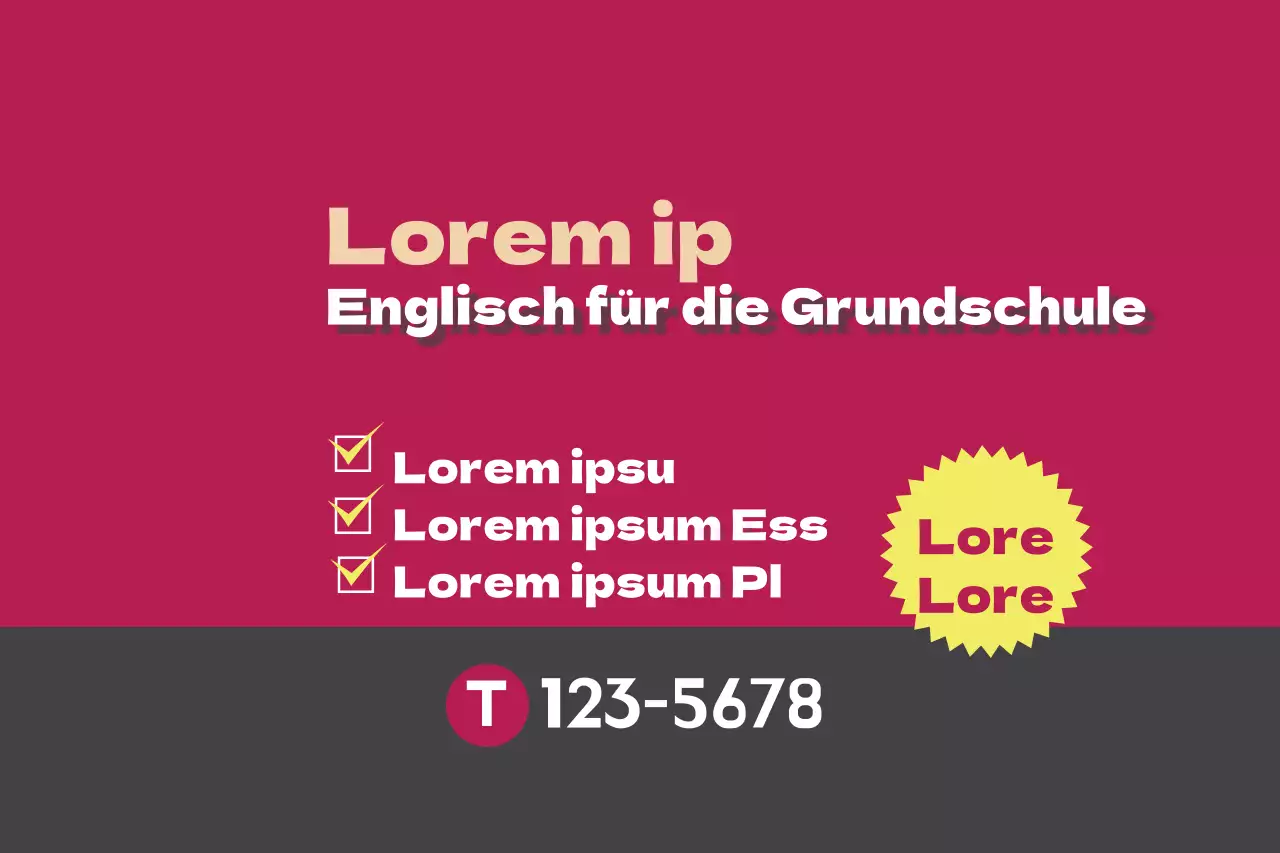 Englisch für die Grundschule