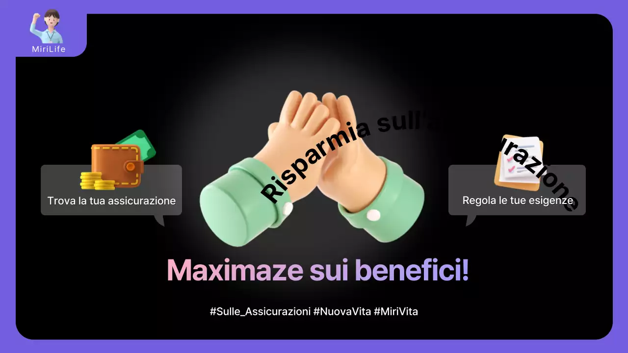 Informazioni ordinate sui premi assicurativi in viola