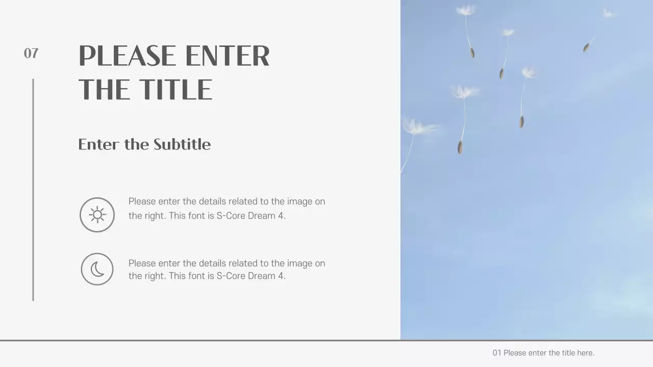 Grey Minimalist Template Presentation