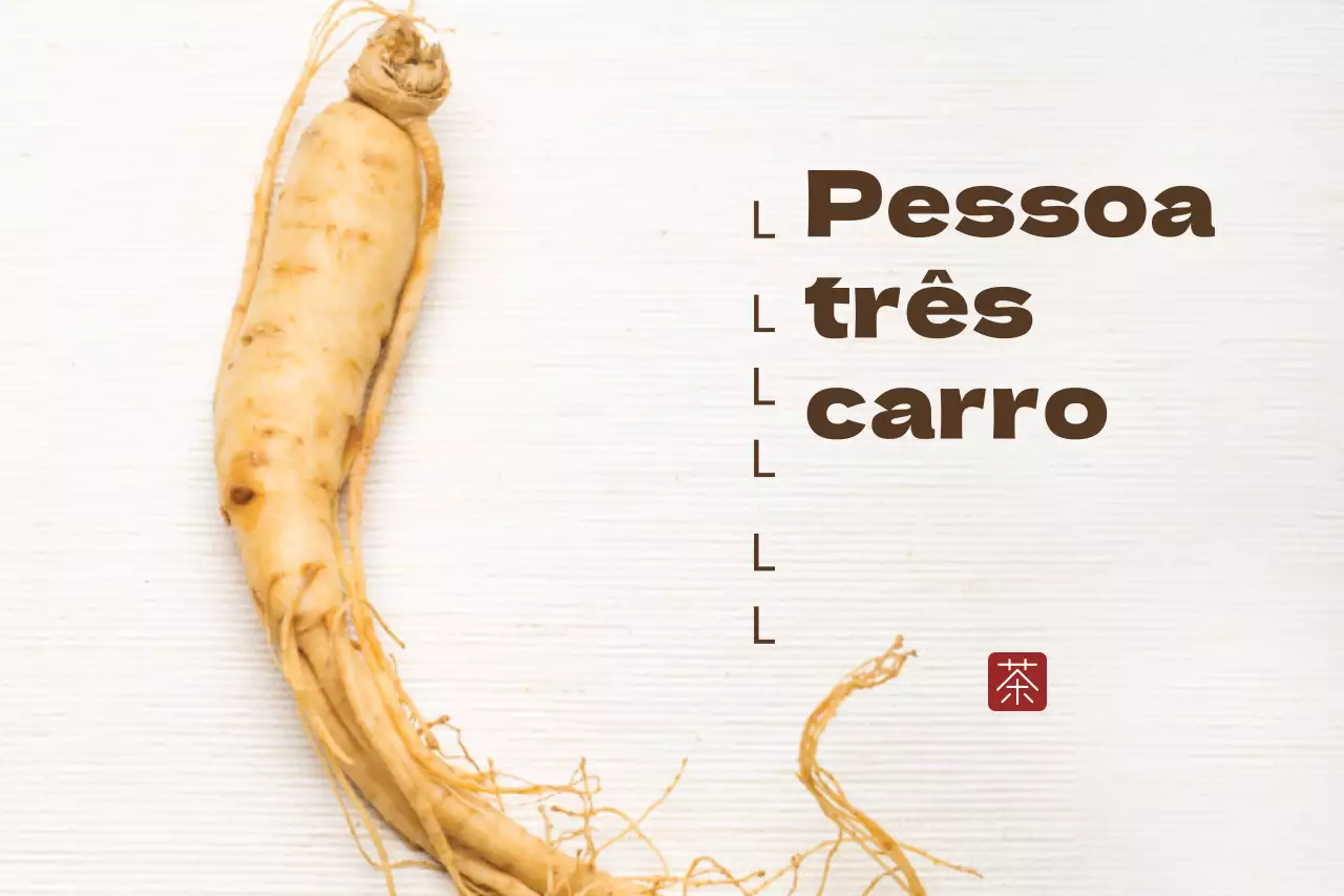 Chá de ginseng
