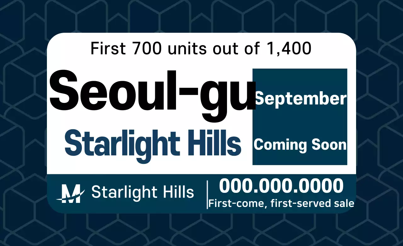 Conceção de hot packs para promover apartamentos e edifícios com um fundo geométrico.