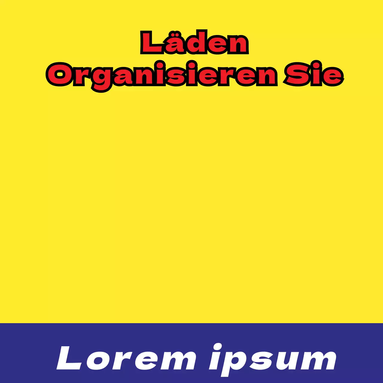 Ladenräumung_Quadratisches Banner