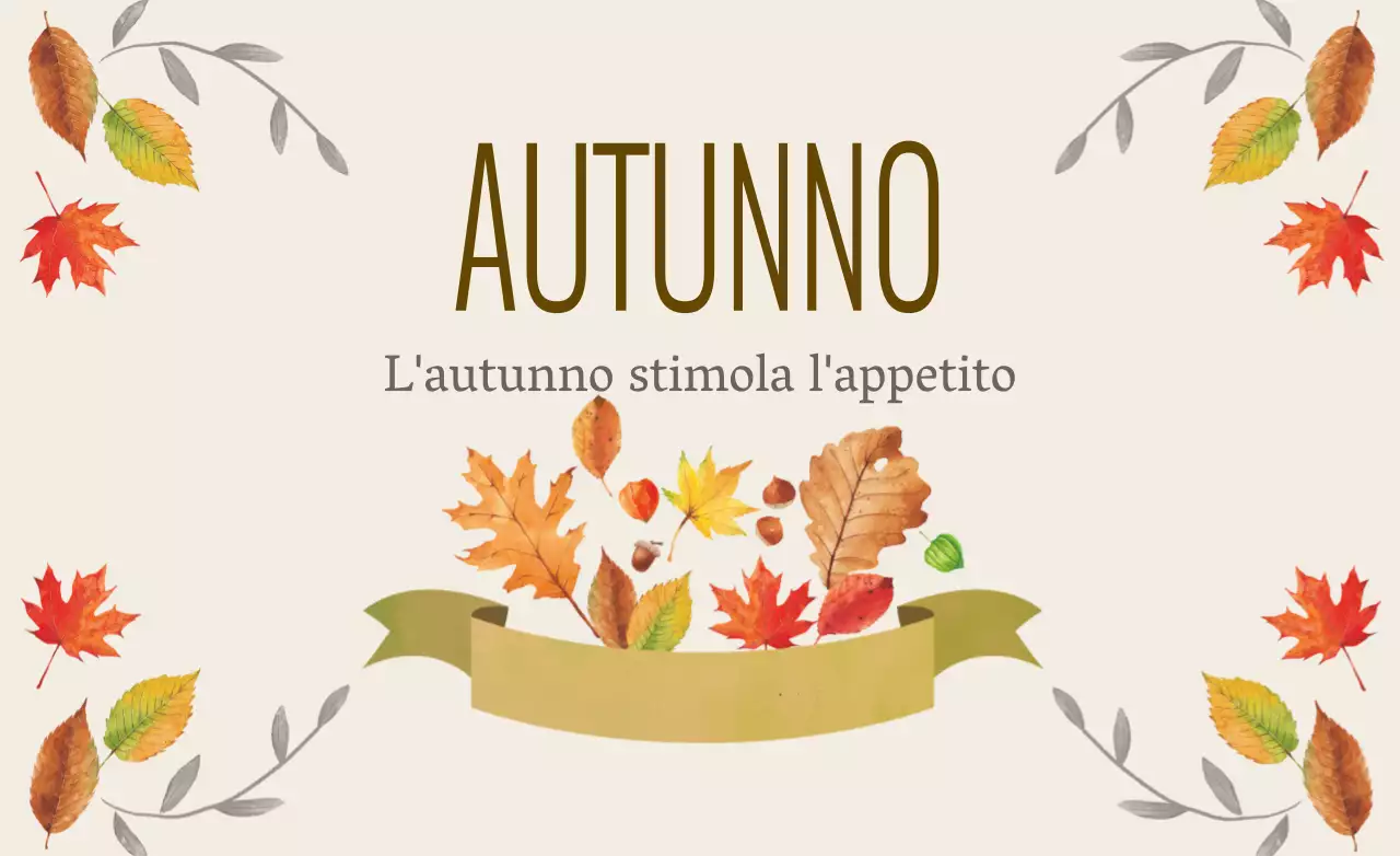 Eventi autunnali