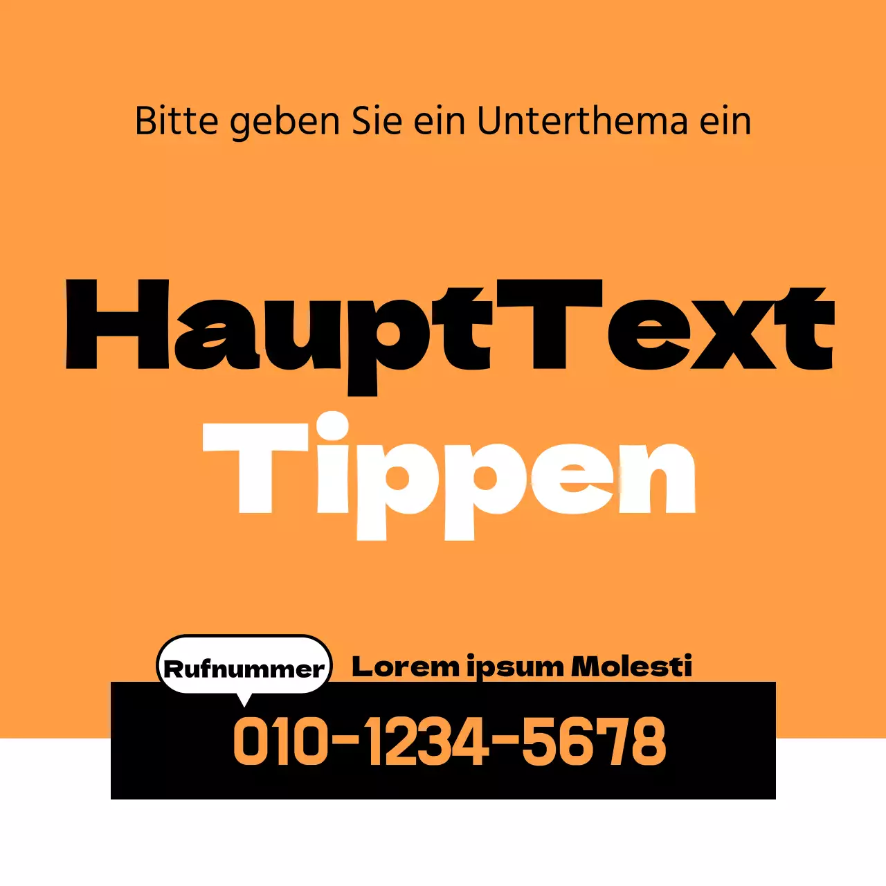 Text-Hervorhebung Design #001