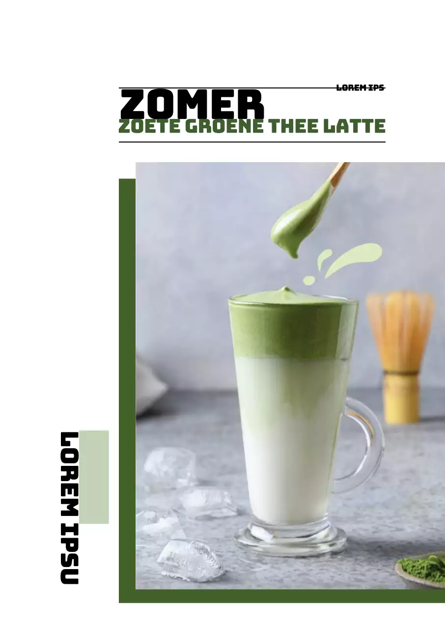 45239_Groene Thee Latte
