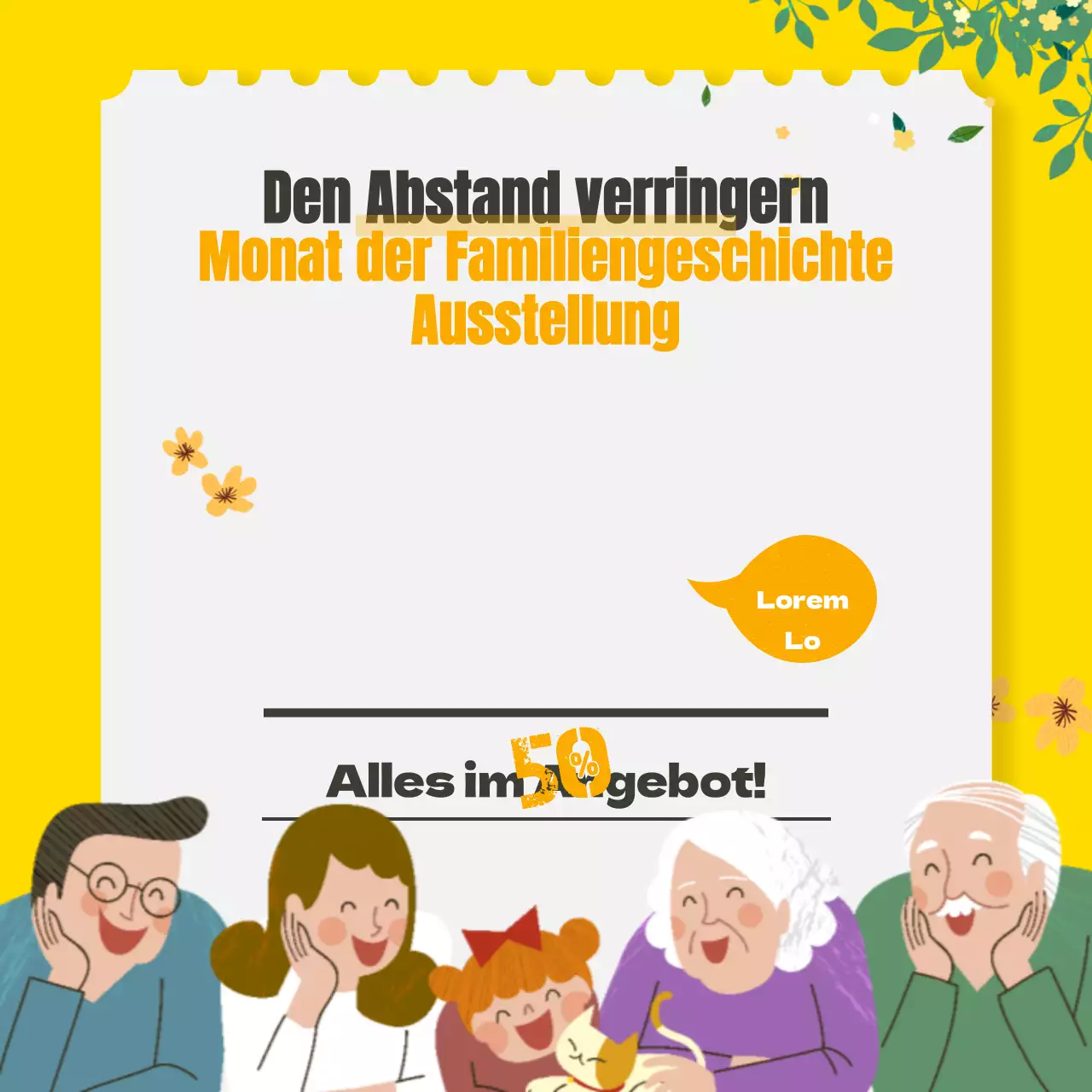 Sonderausstellung zum Monat der Familie