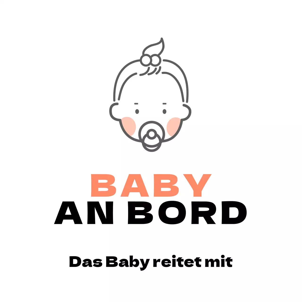 Babytrage Auto-Magnet