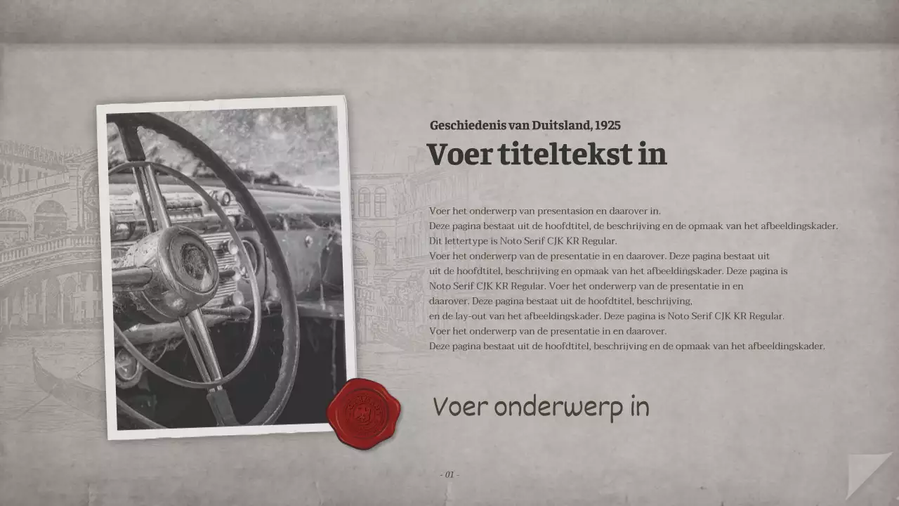 Verhalenboekpresentatie met bruin, vintage notitieboekconcept