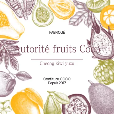 Autorité des fruits de Coco
