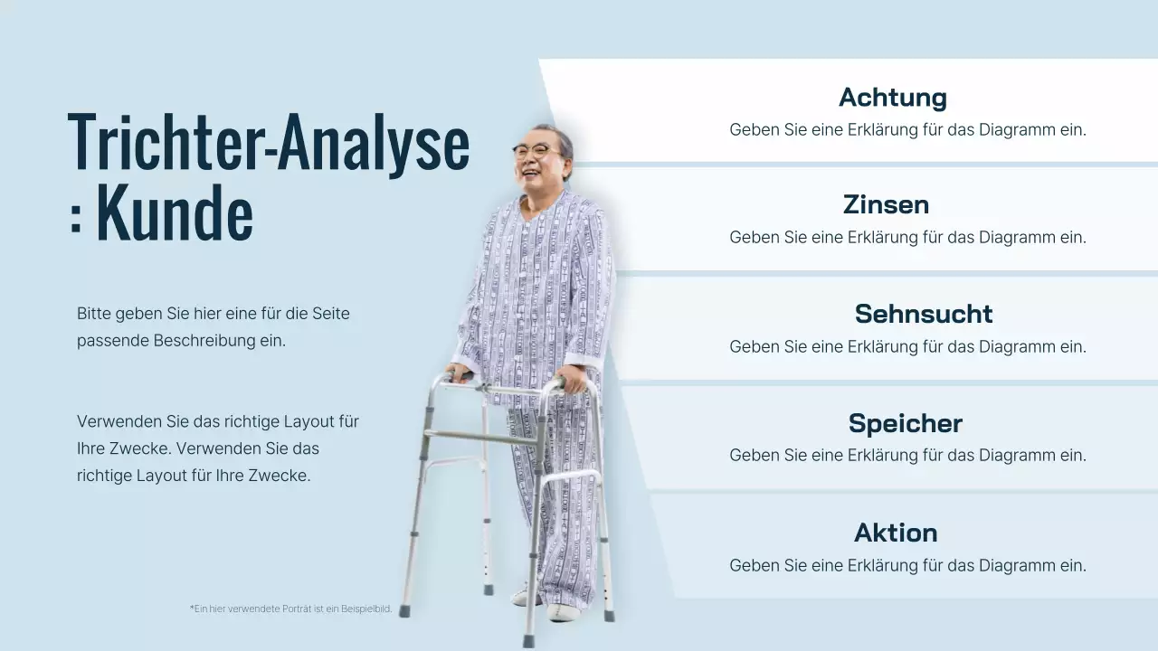 Ein einfaches blaues Krankenhaus-Online-Marketing-Handbuch