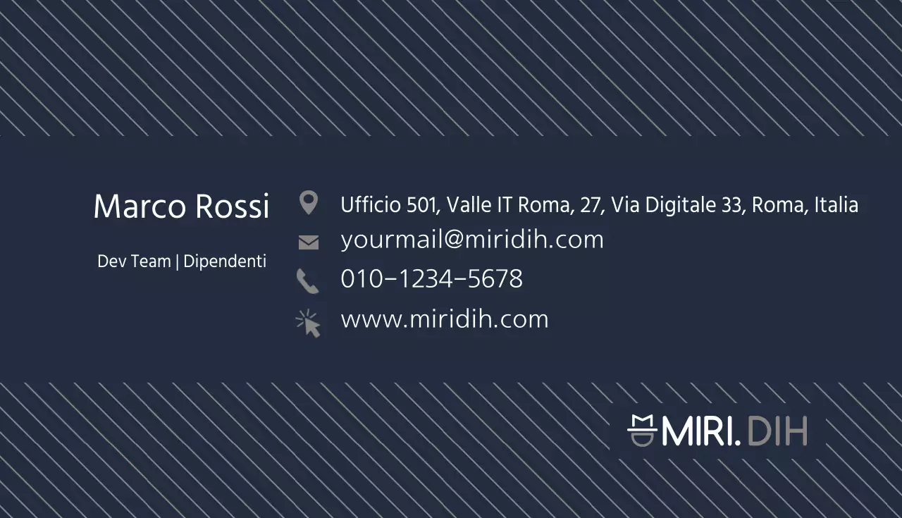 Biglietti da visita aziendali