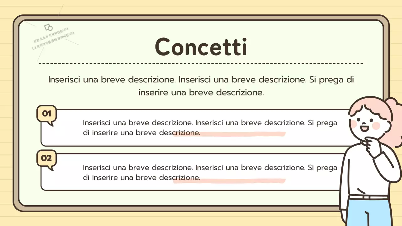 Illustrazioni simpatiche a tema lavagna pastello per l'uso in classe