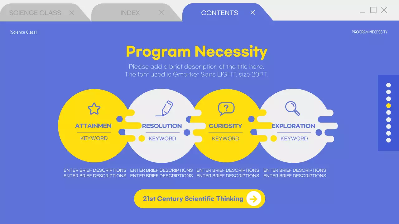 Blue Modern Education Proposal Presentation