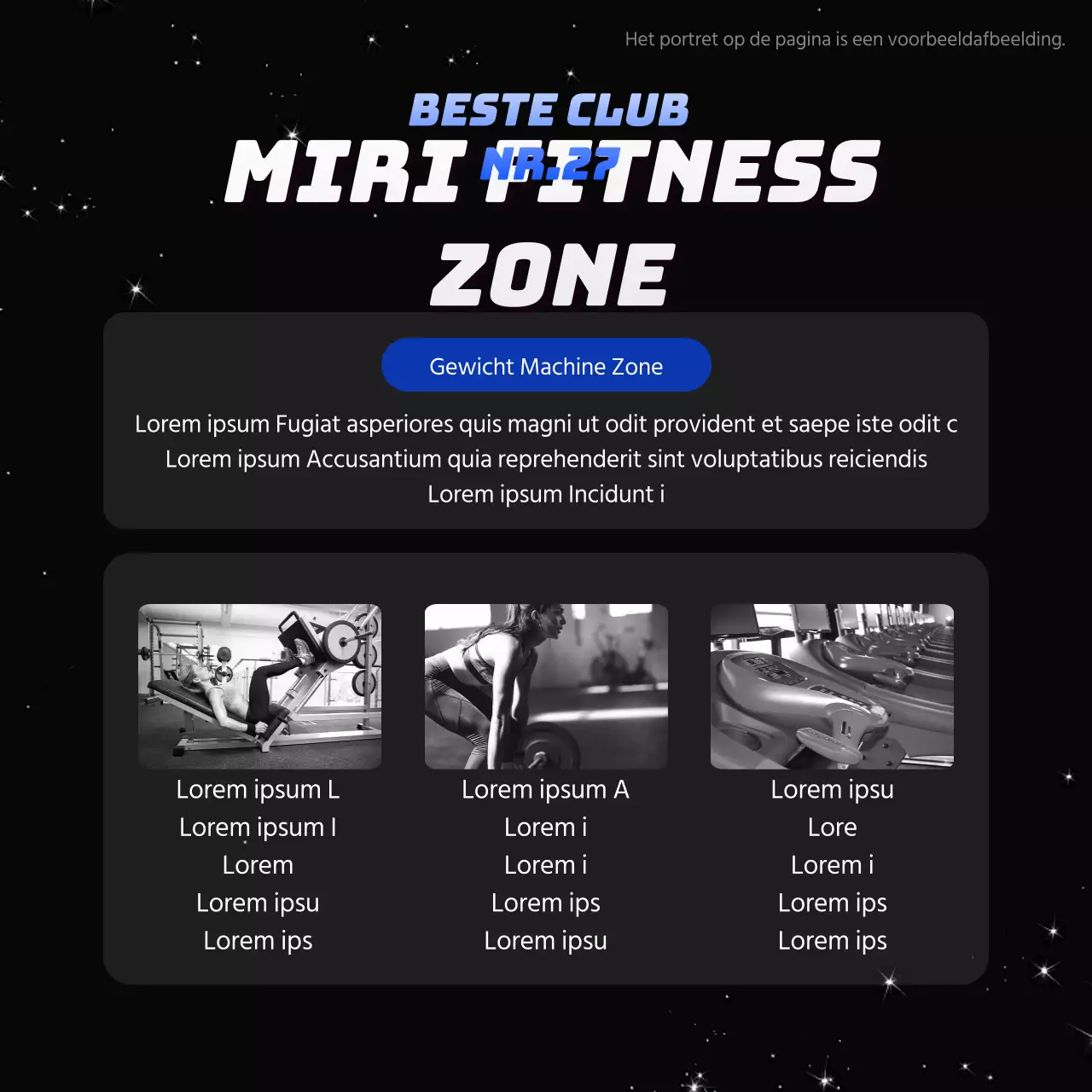 Zwart en blauw voor eenvoudige gezondheid Fitness Nieuws