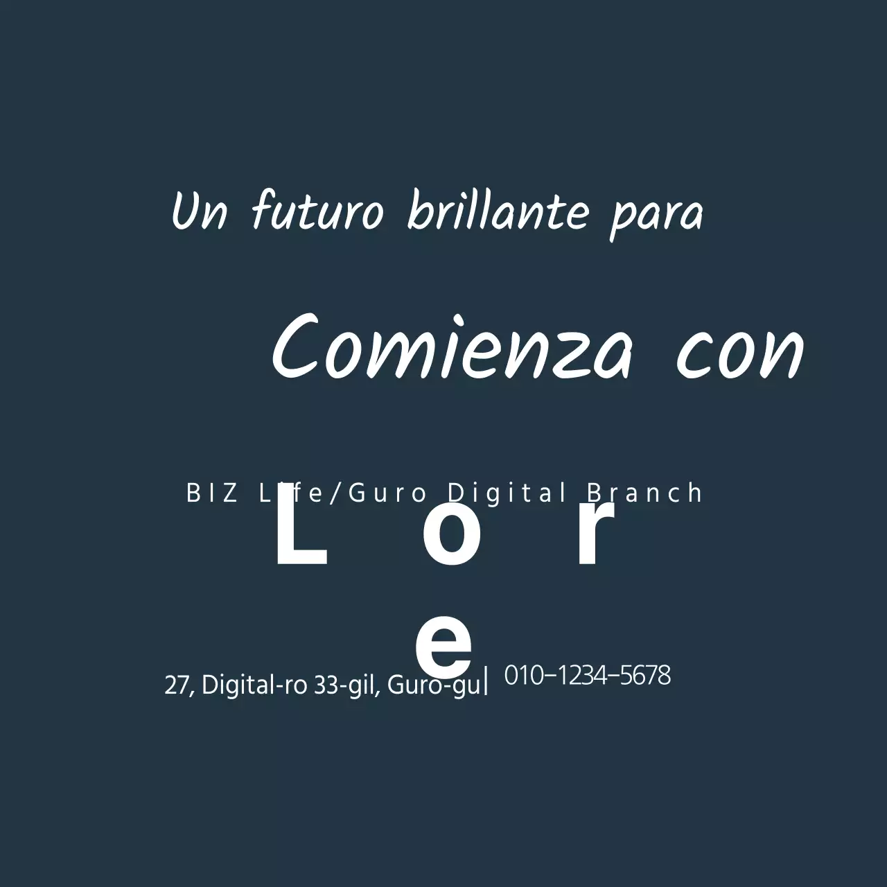 Un futuro brillante