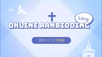 Blauw Netjes Voorschoolse Jeugd Online Aanbidding