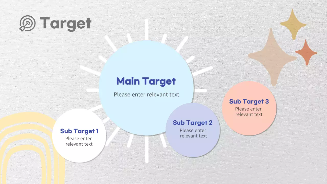 회색과 주황색의 기하학적 마케팅 회의록 보고서