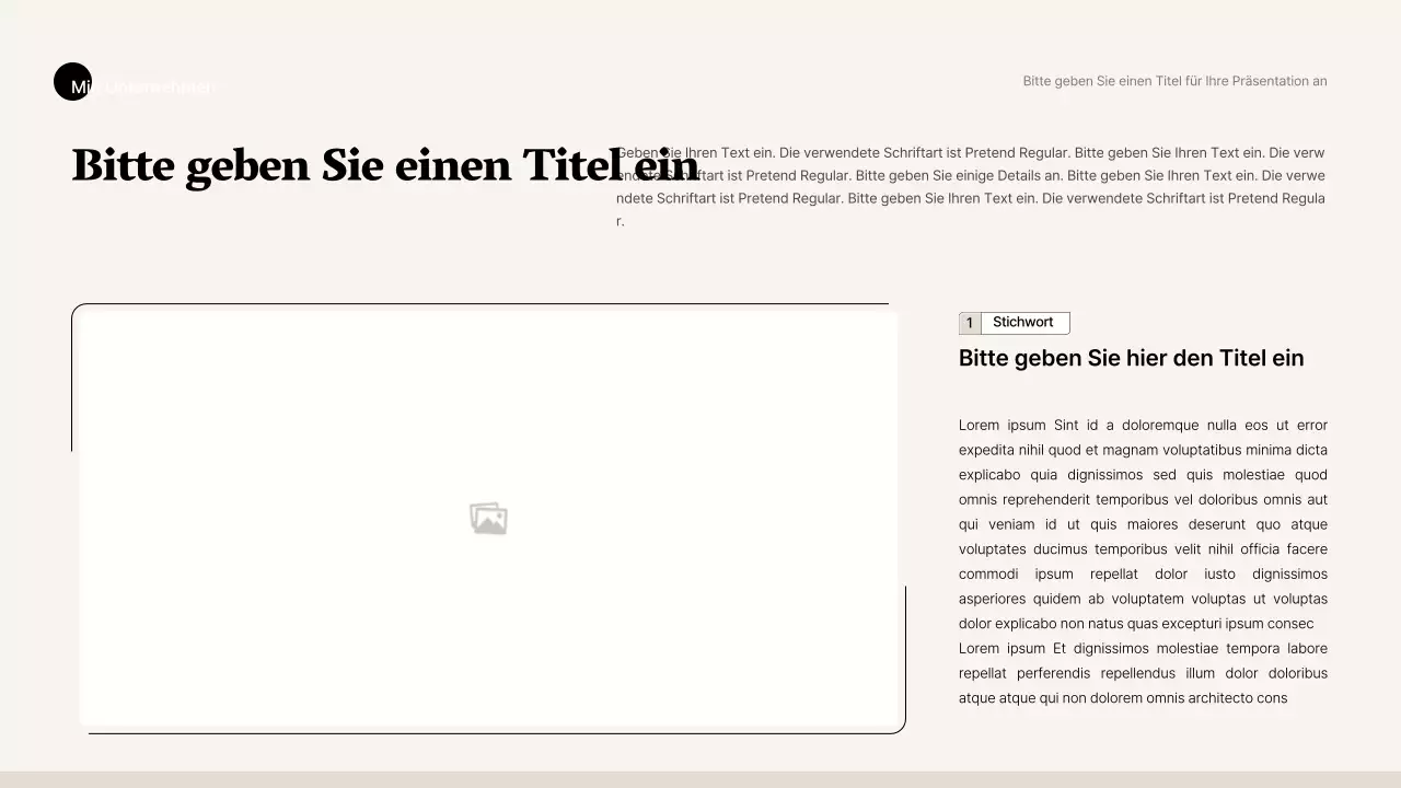 Schlichter Business-Stil in Beige und Braun