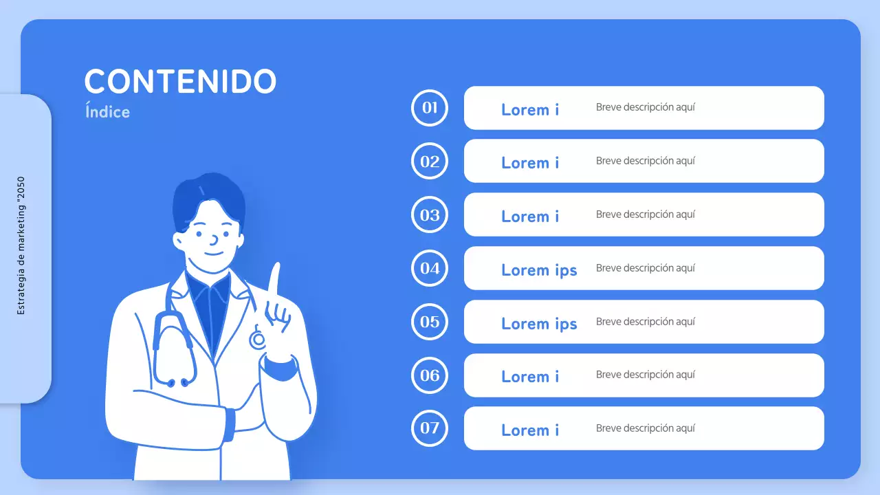 El libro de jugadas del marketing sanitario azul y limpio (presentación)